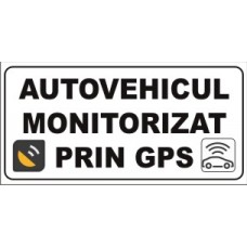 Autovehicul monitorizat GPS 16x8cm